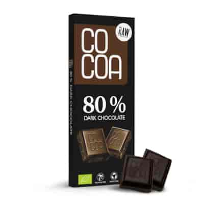 COCOA czekolada ciemna 80% BIO 40g