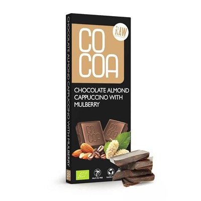 COCOA czekolada cappuccino BIO 40g