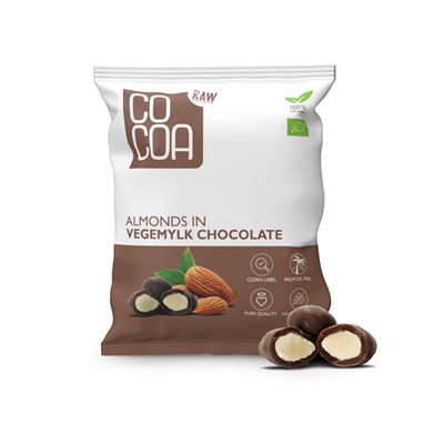 COCOA migdały w czekoladzie Vegemylk BIO 70g