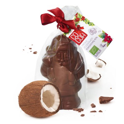 COCOA Mikołaj - czekolada kokosowa BIO 75g