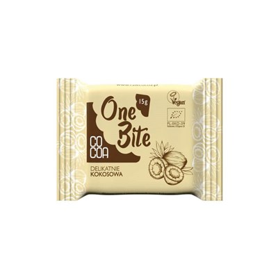 COCOA ONE BITE czekolada kokosowa BIO 15g