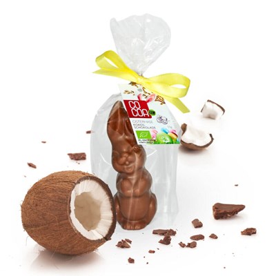 COCOA Zając - czekolada kokosowa BIO 55g