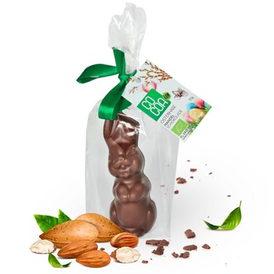 COCOA Zając - czekolada migdałowa BIO 55g