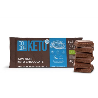 COCOA KETO czekolada ciemna BIO 40g