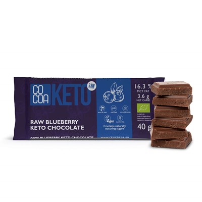 COCOA KETO czekolada jagodowa BIO 40g