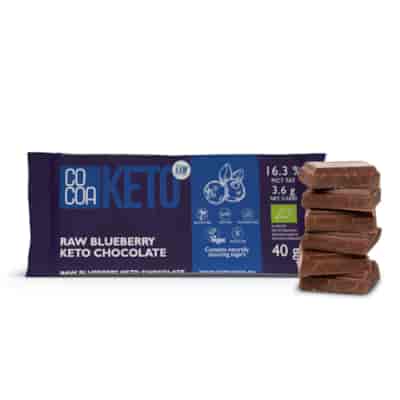 COCOA KETO czekolada jagodowa BIO 40g