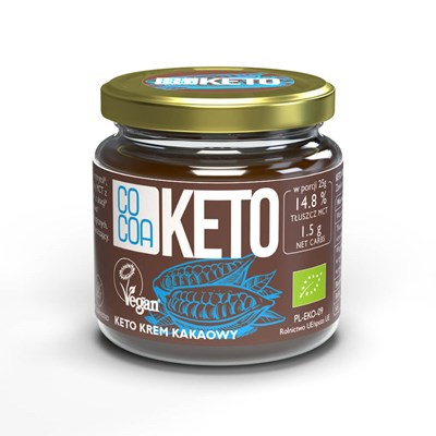 COCOA KETO krem kakaowy BIO 200g