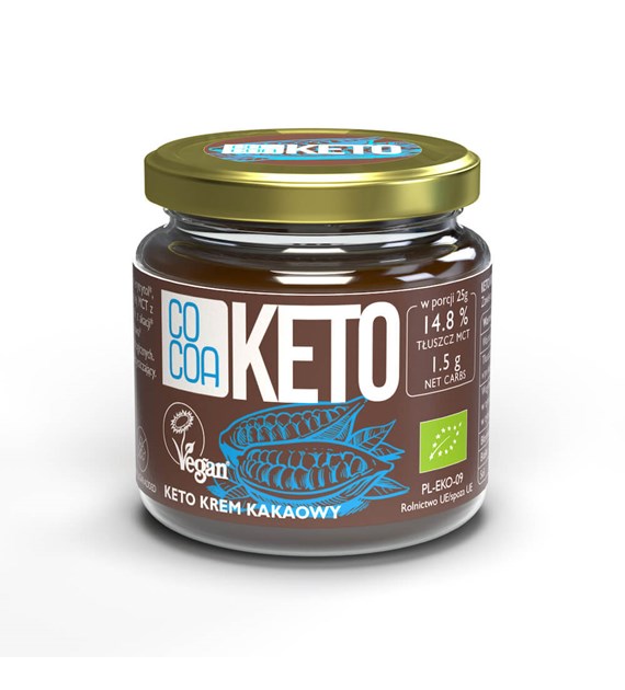 COCOA KETO krem kakaowy BIO 200g