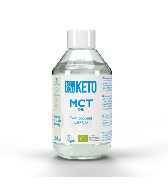 COCOA KETO olej MCT BIO 250ml