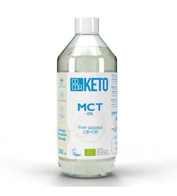 COCOA KETO olej MCT BIO 500ml