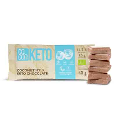 COCOA KETO czekolada kokosowa BIO 40g