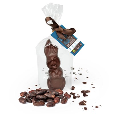 COCOA KETO Zając - czekolada ciemna BIO 55g