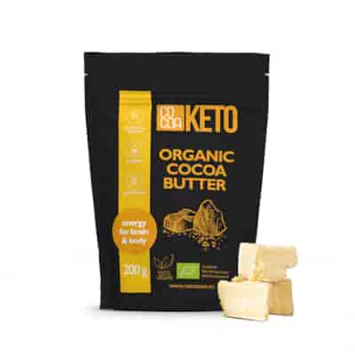 COCOA KETO tłuszcz kakaowy BIO 200g