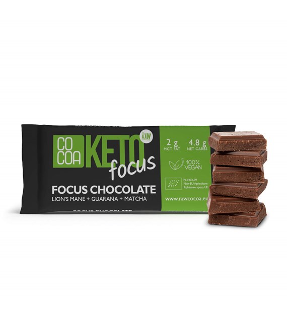 COCOA KETO czekolada FOCUS BIO 40g