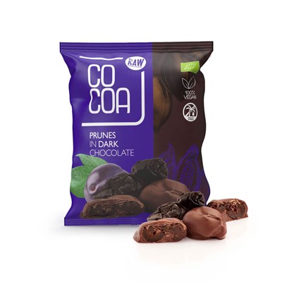 COCOA śliwki w czekoladzie BIO 70g