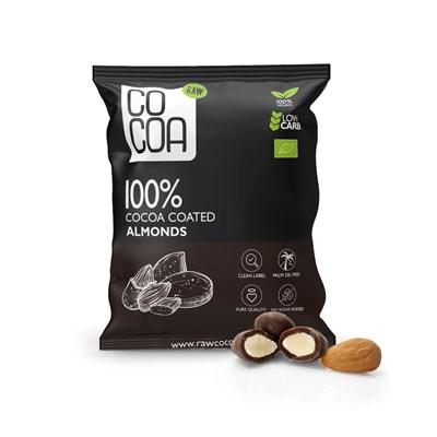 COCOA migdały w kakao 100% BIO 70g