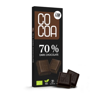 COCOA czekolada gorzka 70% BIO 40g