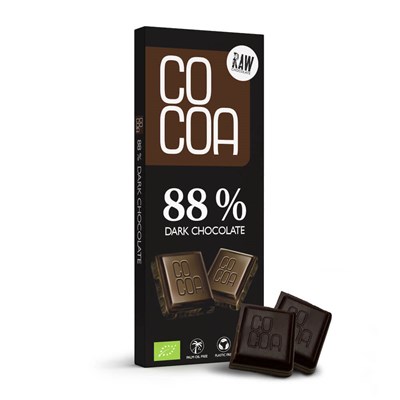 COCOA czekolada ciemna 88% BIO 40g