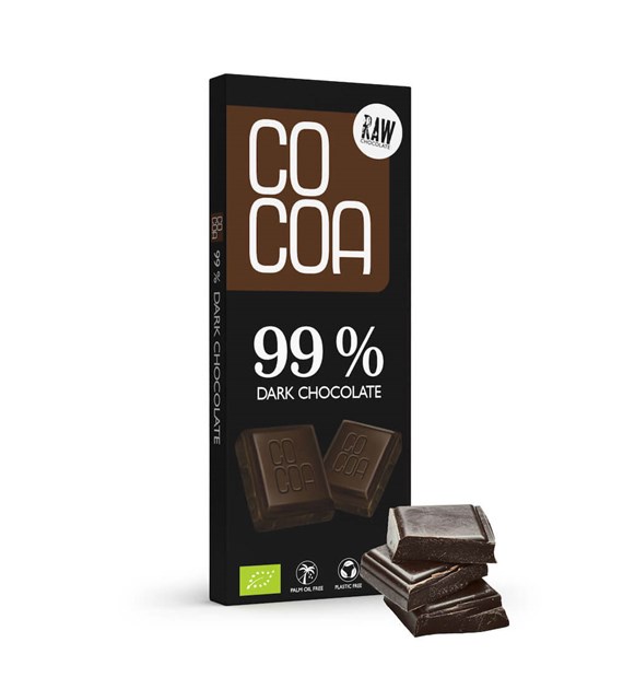 COCOA czekolada ciemna 99% BIO 40g