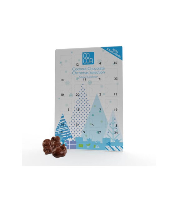 COCOA kalendarz adwentowy czek. kokosowa BIO 180g