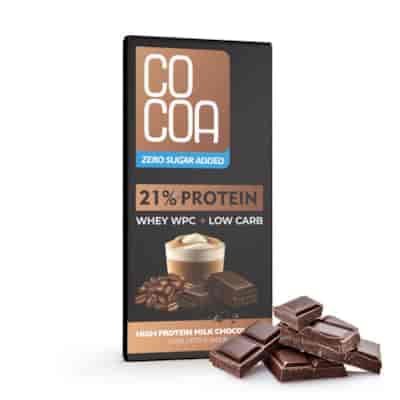 COCOA czekolada proteinowa LATTE 65g - 0% SUGAR