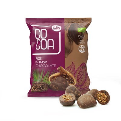 COCOA figi w surowej czekoladzie BIO 70g