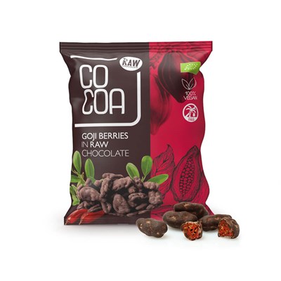 COCOA jagody goji w czekoladzie BIO 70g