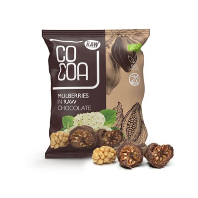 COCOA morwa w czekoldzie BIO 70g