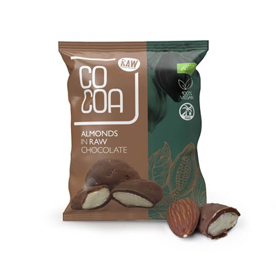 COCOA migdały w czekoladzie BIO 70g